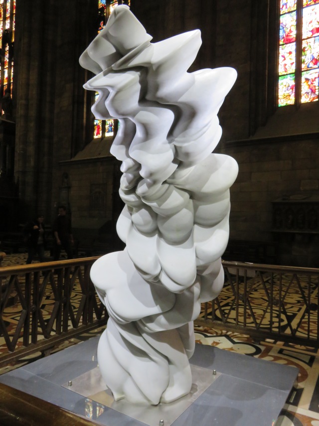 Sculpture by Tony Craggs,  Duomo di Milano