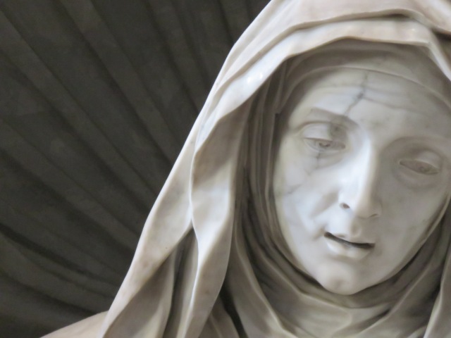 Detail of Statue in St. Peter's Basilica, Vatican City
