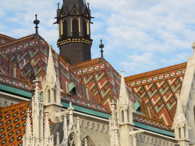 Roof of Mathias Church, Budapest