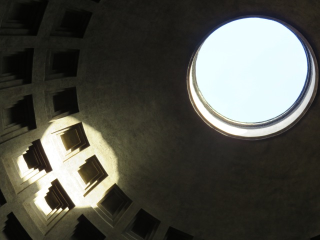 Ceiling, Pantheon, Rome