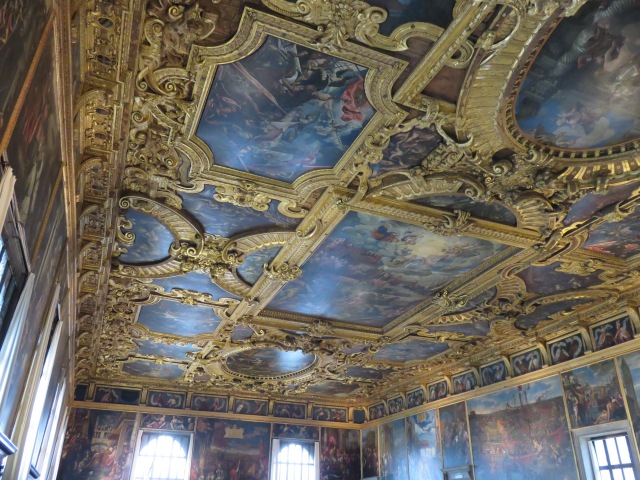 Ceiling in the Doge's Palace, Venice